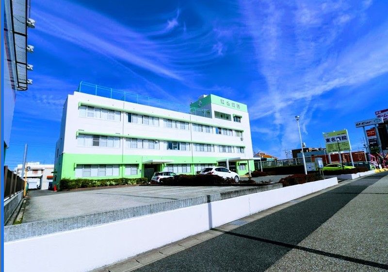 近くの東名病院まで1,455m（徒歩19分）