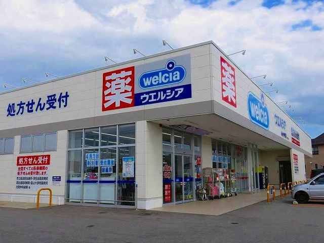 近くのウエルシア砺波中神南店まで748m（徒歩10分）
