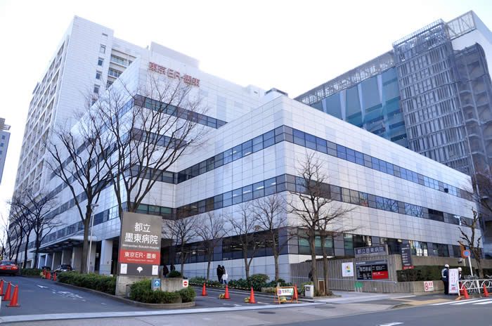 近くの東京都立墨東病院まで1,594m（徒歩20分）