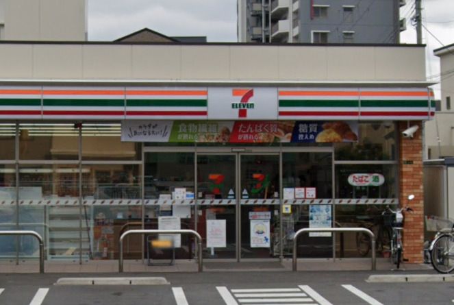 近くのセブン-イレブン 大阪放出西３丁目店まで1,092m（徒歩14分）