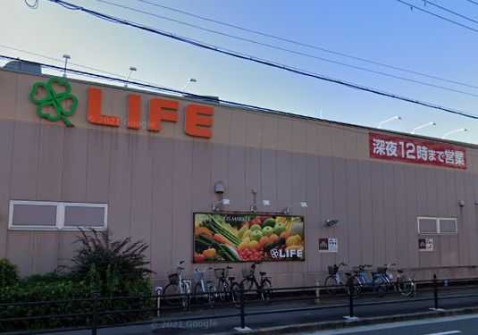 近くのライフ 大淀中店まで118m(徒歩2分)