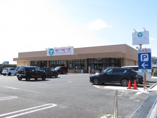 近くのエコス 市川島尻店まで331m（徒歩5分）