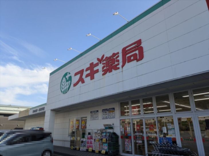 近くのスギ薬局 堀の内店まで1,408m(徒歩18分)