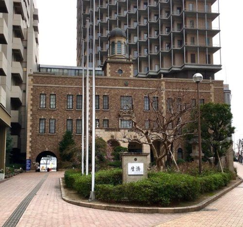 近くの済生会中津病院まで654m(徒歩9分)