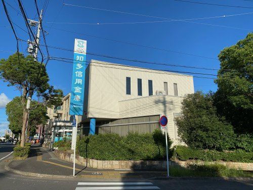 近くの知多信用金庫 図書館前支店まで486m(徒歩7分)