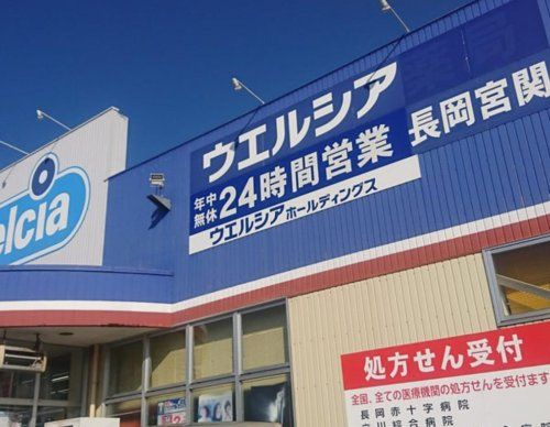 近くのウエルシア長岡宮関店まで819m(徒歩11分)