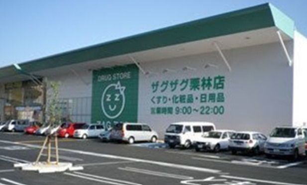 近くのザグザグ栗林店まで802m(徒歩11分)