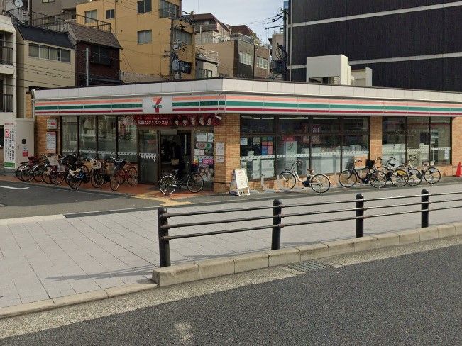 近くのセブンイレブン 大阪寺田町2丁目店まで605m（徒歩8分）