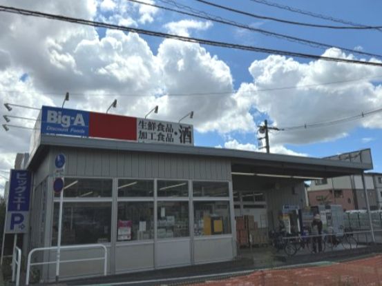 近くのビッグ・エーさいたま上落合店まで875m（徒歩11分）