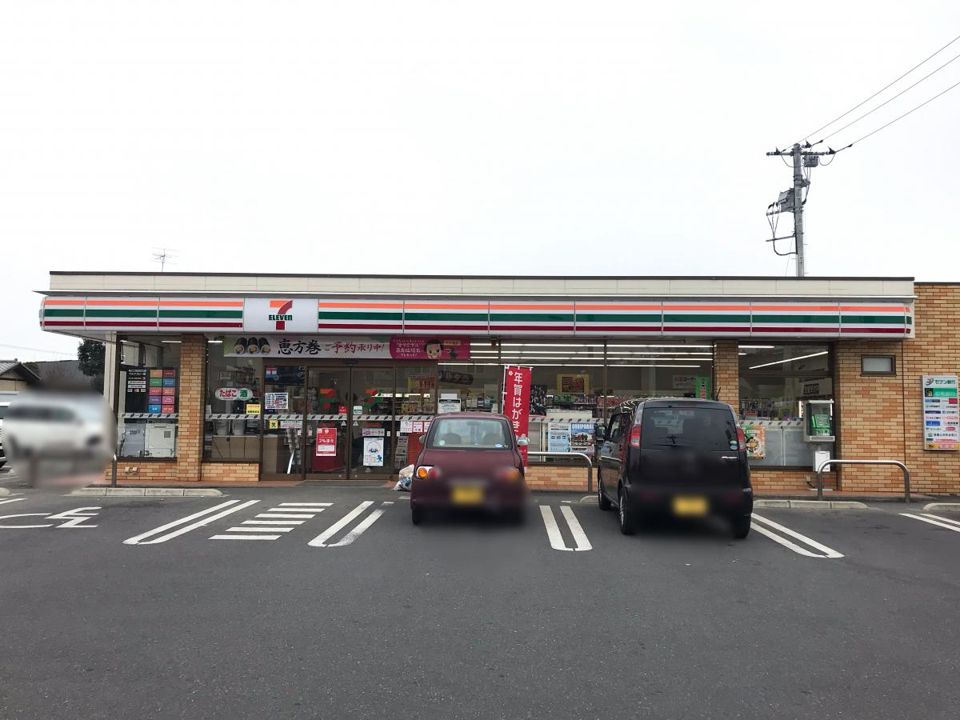 近くのセブンイレブン 太田市市場町店まで1,390m（徒歩18分）