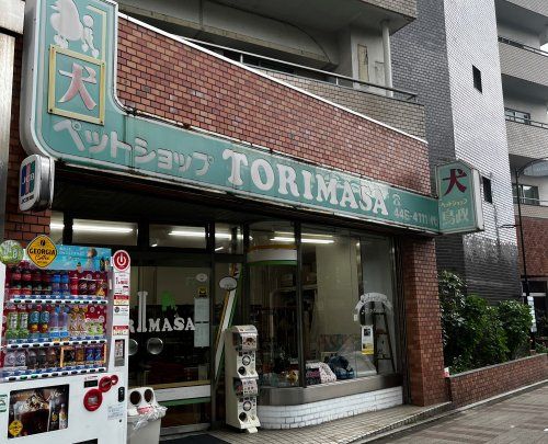 近くのペットショップTORIMASAまで154m（徒歩2分）