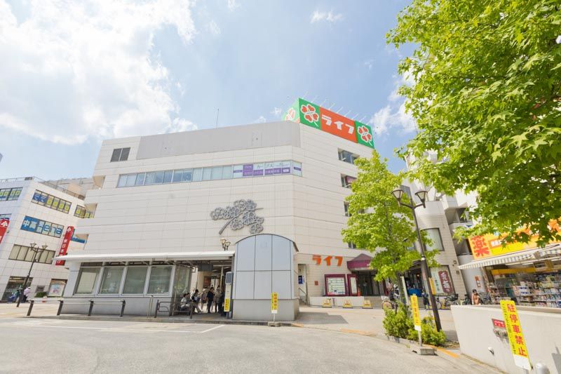 近くのライフ 瑞江店まで358m（徒歩5分）