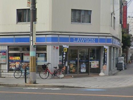 近くのローソン 勝山三丁目店まで731m（徒歩10分）