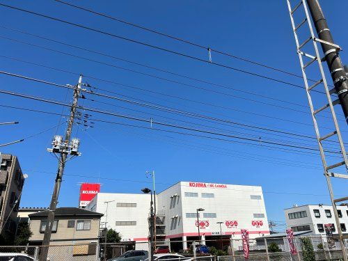 近くのコジマ×ビックカメラ 福生店まで5,391m(徒歩68分)