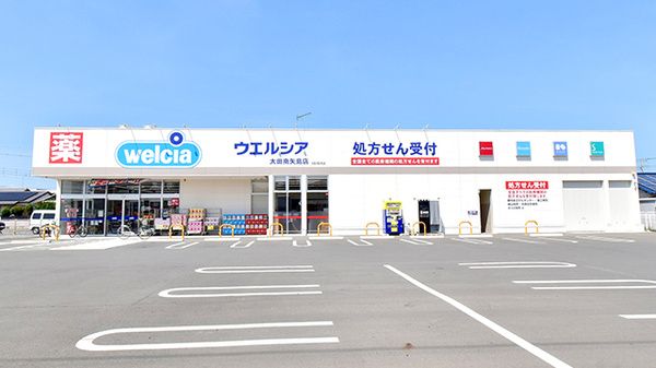 近くのウエルシア太田南矢島店まで897m(徒歩12分)