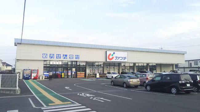 近くのカワチ薬品 大利根店まで711m（徒歩9分）