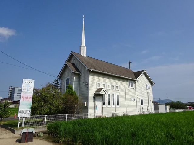 近くの岡山グレイスチャーチまで497m（徒歩7分）