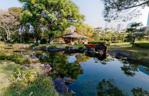 近くの藤田邸跡公園まで375m(徒歩5分)