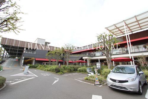 近くの若葉ケヤキモールまで842m（徒歩11分）