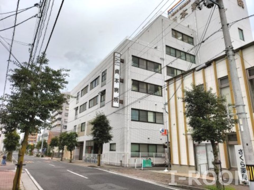 近くの貞本病院まで476m（徒歩6分）
