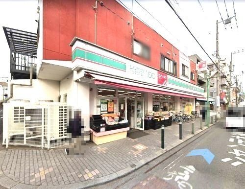 近くのローソンストア100 LS東林間店まで517m（徒歩7分）