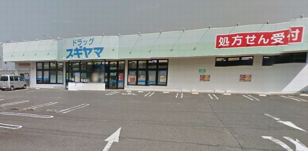 近くのドラッグスギヤマ奥条店まで1,011m（徒歩13分）