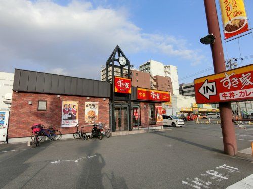 近くのすき家 内環状守口太子橋店まで595m(徒歩8分)