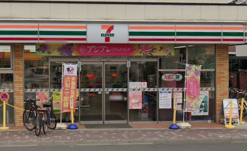 近くのセブンイレブン 大阪鴫野東3丁目店まで754m（徒歩10分）