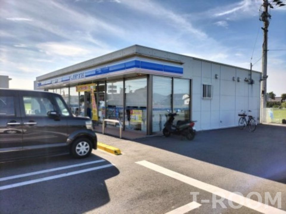 近くのローソン 松前永田店まで857m(徒歩11分)