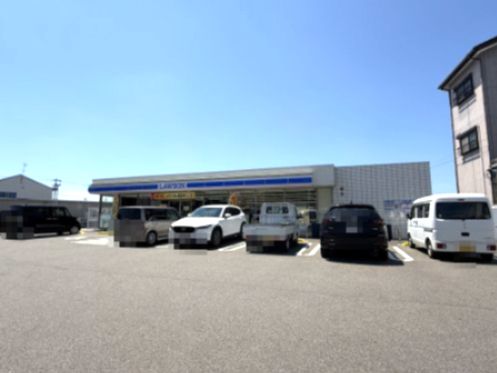 近くのローソン 徳島論田店まで495m（徒歩7分）