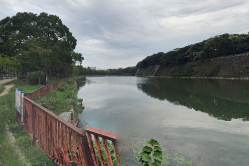 近くの大阪城桃園まで565m（徒歩8分）
