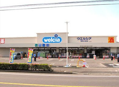 近くのウエルシア群馬大泉店まで990m（徒歩13分）