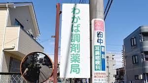 近くのわかば調剤薬局まで298m（徒歩4分）