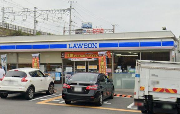 近くのローソン 淀川塚本一丁目店まで355m（徒歩5分）
