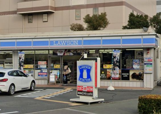 近くのローソン 十三元今里三丁目店まで744m(徒歩10分)