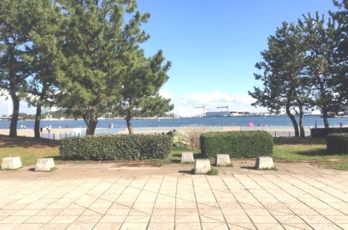 近くの海の公園まで1,242m（徒歩16分）