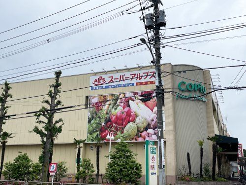 近くのスーパーアルプス 高倉店まで748m（徒歩10分）