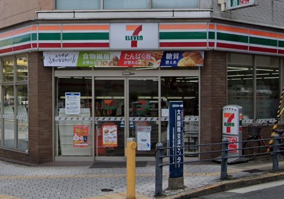 近くのセブンイレブン 大阪生玉前町南店まで330m（徒歩5分）