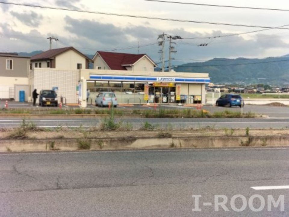 近くのローソン 松前南黒田店まで676m（徒歩9分）
