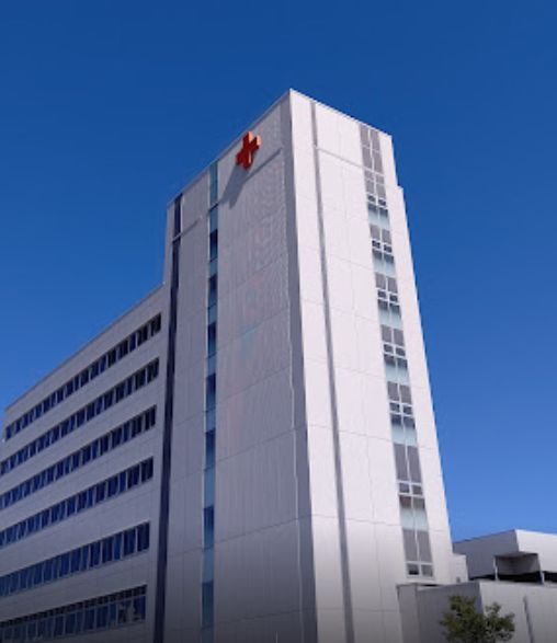 近くの岡山赤十字病院まで346m(徒歩5分)