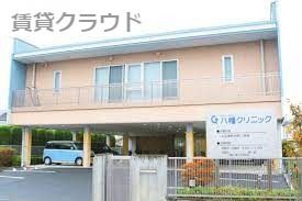 近くの八幡クリニックまで1,108m（徒歩14分）