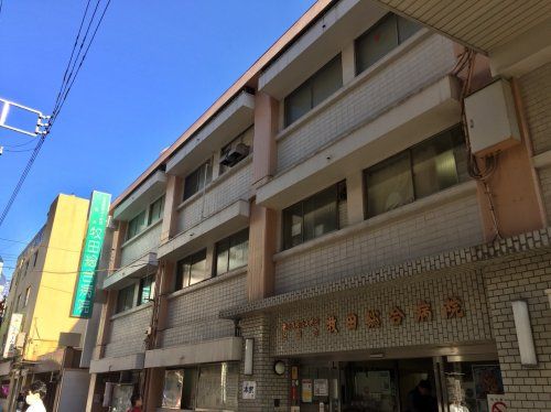 近くの牧田総合病院まで888m（徒歩12分）
