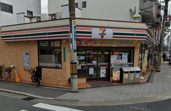 近くのセブン-イレブン 大阪弁天4丁目店まで142m(徒歩2分)