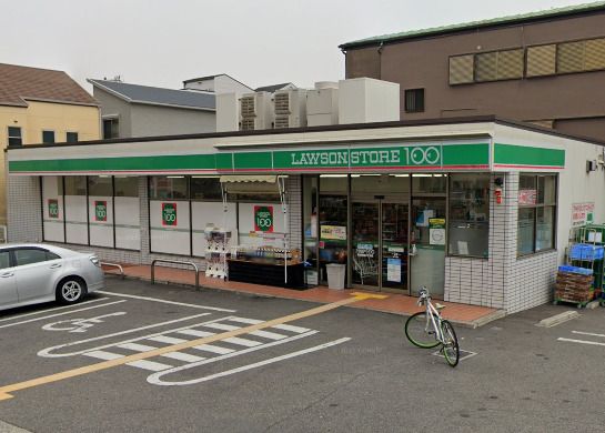 近くのローソンストア100 LS東成神路三丁目店まで1,992m（徒歩25分）