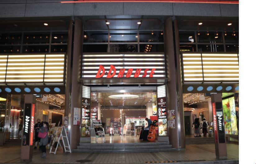 近くのD.D. HOUSEまで1,038m（徒歩13分）