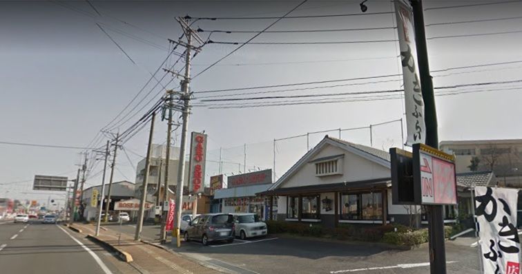 近くのとんかつ濱かつ諌早バイパス店まで707m(徒歩9分)
