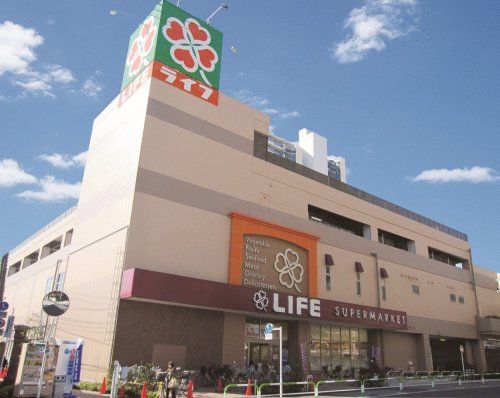近くのライフ 南千住店まで828m(徒歩11分)