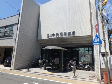 近くの京都中央信用金庫大宮寺ノ内支店まで136m(徒歩2分)
