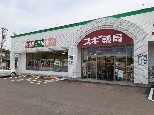 近くのスギドラッグ 新湊店まで810m（徒歩11分）