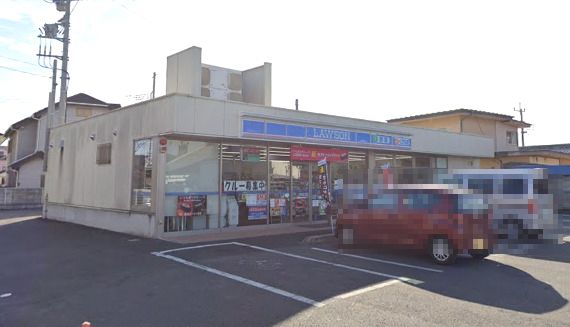 近くのローソン 伊勢崎新栄町店まで770m（徒歩10分）